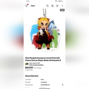 Kyojuro Rengoku acrylic carnival stand